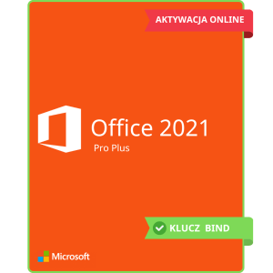 Office Pro Plus 2021 Klucz Bind (Aktywacja Online)
