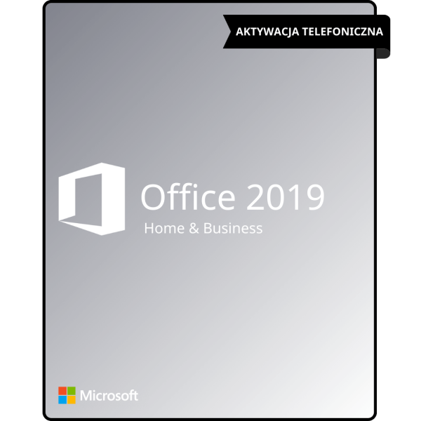 Office Home & Business 2019 Klucz (Aktywacja Bez Dzwonienia)