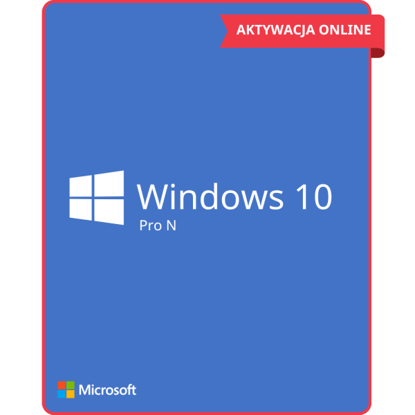 Windows 10 Pro N Klucz (Aktywacja Online)