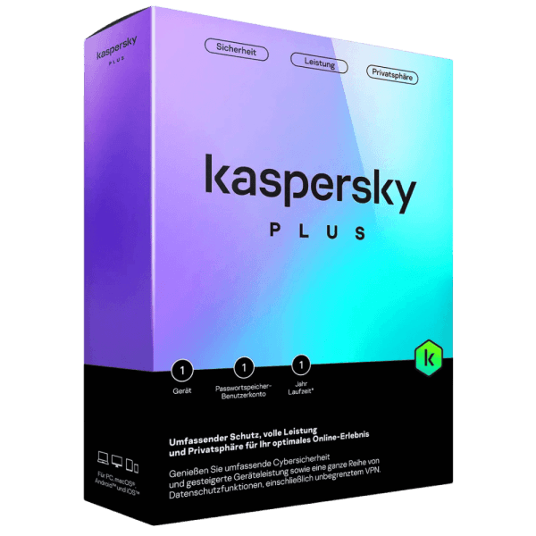Kaspersky Plus 1 PC / 1 Rok