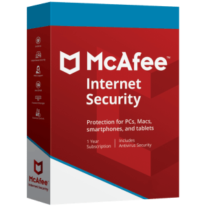 McAfee Internet Security 10 PC / 1 Rok