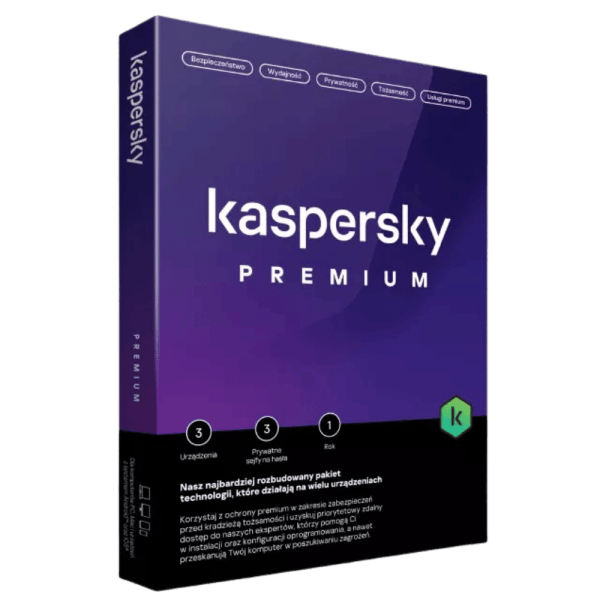 Kaspersky Premium 3 PC / 1 Rok