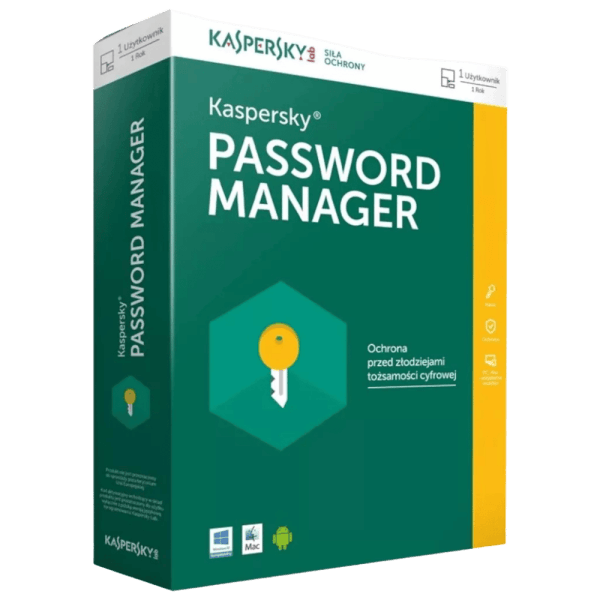 Kaspersky Password Manager 1 U / 1 Rok (Region DACH)