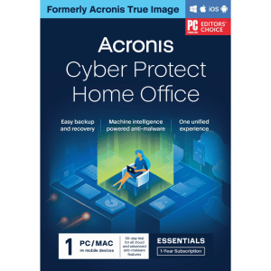 Acronis True Image Home Office Essentials 3 PC / 1 Rok